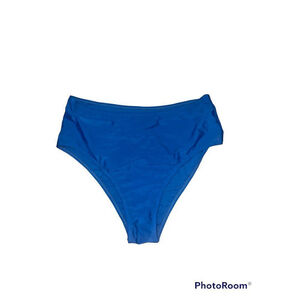 Shein | Royal Blue High Waisted Bikini Bottoms Swim Suit